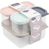 Set de caserole din plastic EH 4 buc