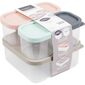 Set de caserole din plastic EH 4 buc