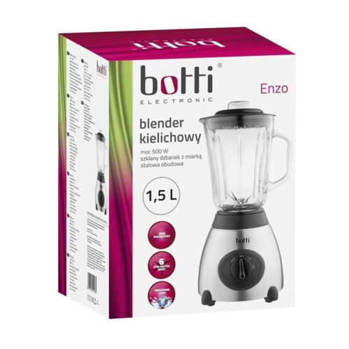 Botti Enzo 1,5 l üveg turmixgép