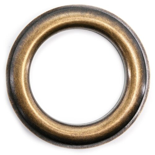 Perdea Homede Kresz Eyelets gold, alb, 140 x175 cm