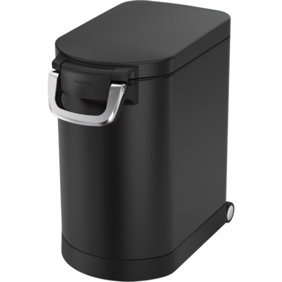 Simplehuman Kontejner na suché krmivo s pojistkou 25 l, černá mat