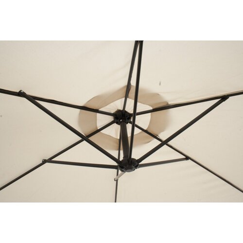 Happy Green Umbrelă de soare suspendată, bej, 300cm
