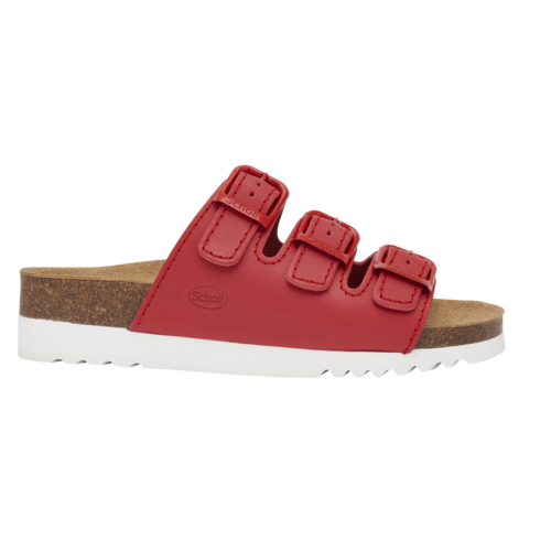 Scholl Rio Wedge AD papucs piros, 39-es méret