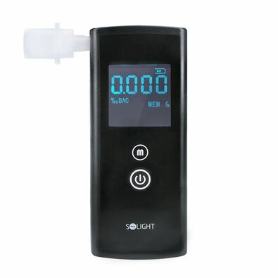 Solight 1T04A Alkohol tester, 0,0 - 3,0 ‰ BAC, presnosť 0,1‰