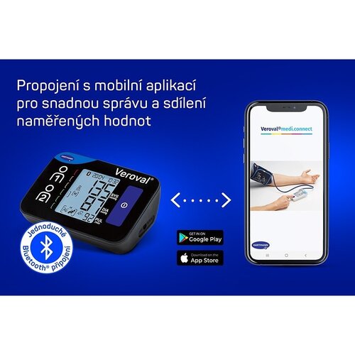 Hartmann Veroval Ciśnieniomierz Compact Connect BPU26 z adapterem