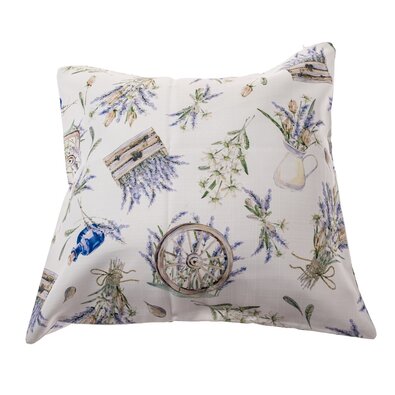 Wasserabweisender Kissenbezug Lavendel, 40 x 40 cm