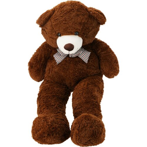 Harry plüss mackó, 120 cm, sötétbarna