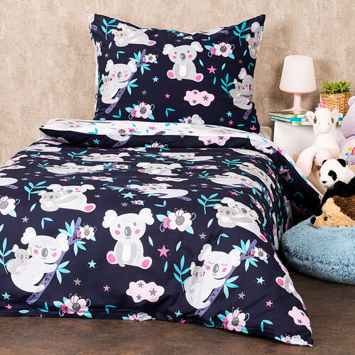 Lenjerie de pat din bumbac 4Home Koala friend, 140 x 200 cm, 70 x 90 cm