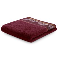 AmeliaHome Ręcznik kąpielowy Pavos bordo, 70 x 140