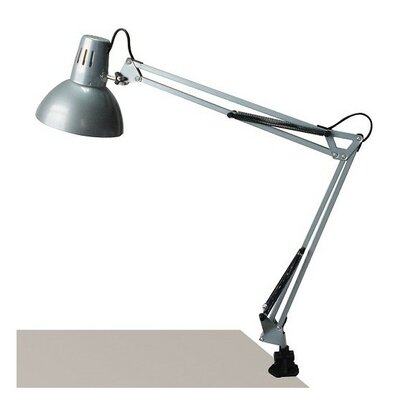 Rabalux 4216 lampa so svorkou pre písací stôl Arno, strieborná