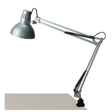 Rabalux 4216 lampa z klipsem na biurko Arno, srebrny