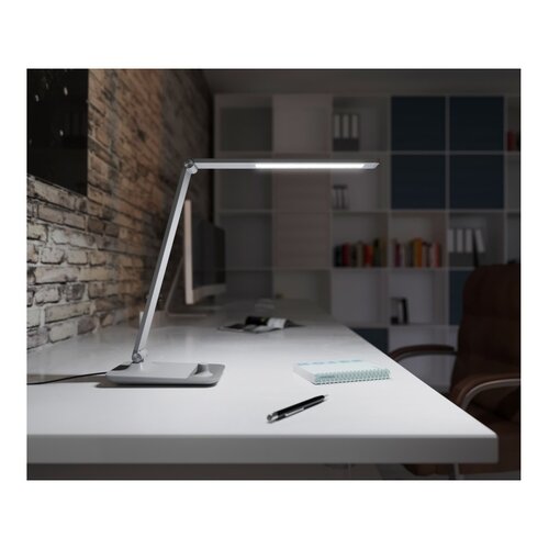 Panlux Lampa stołowa LED z ładowarką bezprzewodową Master, biały