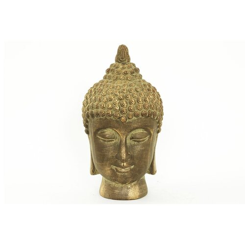 Záhradná dekorácia Budha, zlatá
