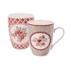 Orion Zestaw podarunkowy porcelanowych kubków Love Rose 350 ml, 2 szt.