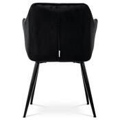 Scaun de sufragerie PIKA BK4, negru
