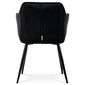 Scaun de masă PIKA BK4, negru