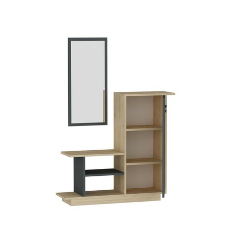 Predsieňová zostava Asia Oak and Anthracite