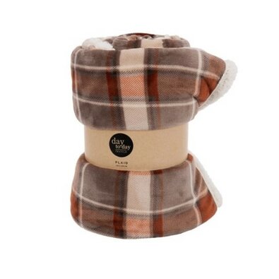 Baránková deka Classic hnedá, 200 x 150 cm