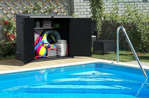 Duramax Záhradný úložný box StoreAway sivá, 850 l