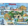 Larsen Puzzle Najciekawsze atrakcje w Pradze, 66 części