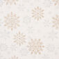 Dekorativní látka Big snowflakes, 28 x 270 cm