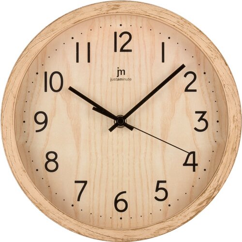 Lowell 00827F Designové nástěnné hodiny pr. 25 cm