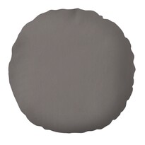 Domarex Polštář kulatý Velvet šedá, 50 cm