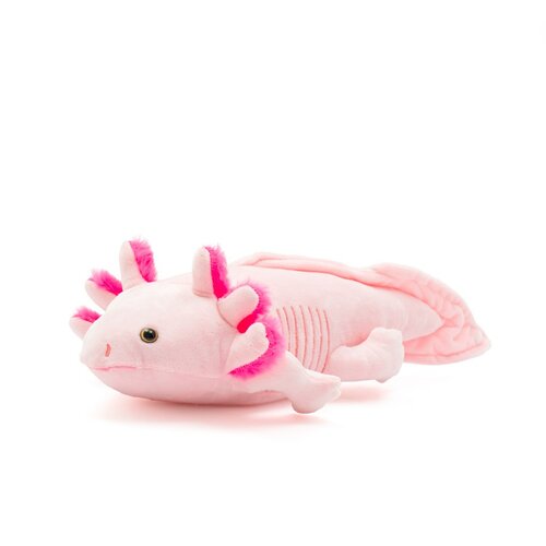 Baby Mix Pluszowa zabawka Axolotl różowa, 45 cm