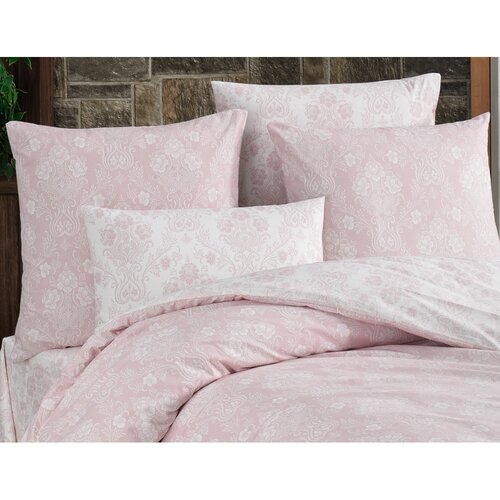 BedTex Almina pamut ágyneműhuzat púder, 220 x 200 cm, 2 db 70 x 90 cm