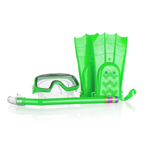 Set de scufundare Sportwell pentru copii 3 piese,mix de culori