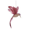 Decorațiune de Crăciun suspendată Colibri,vișiniu, 20 x 20 x 7 cm