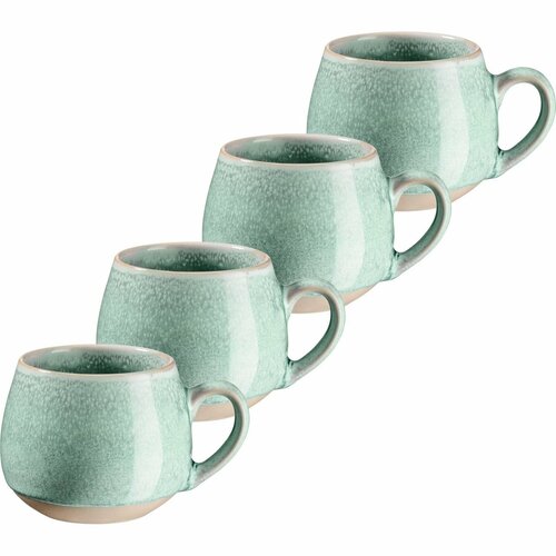 Mäser Set de 4 căni de espresso AQUATA – 125 ml, verde