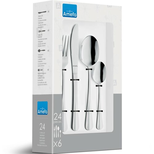 Amefa 24-delni komplet jedilnega pribora Napoli