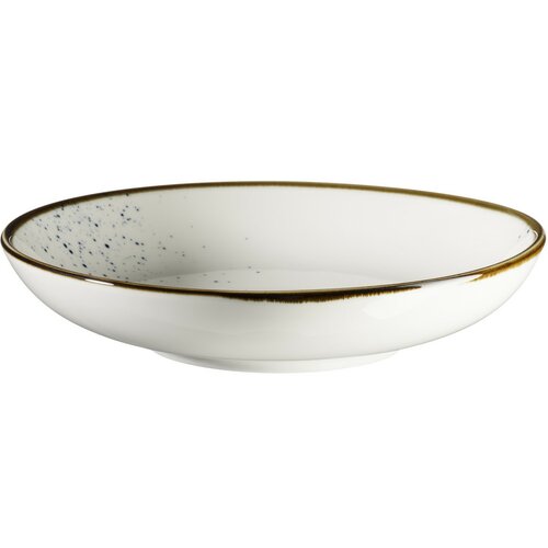 Mäser Farfurie adâncă Pintar White cu punctealbastre 21 cm