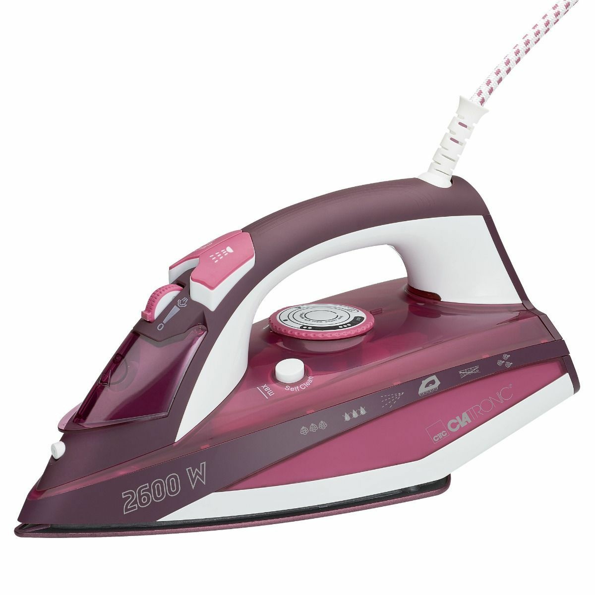 Clatronic DB 3705 gőzölős vasaló, kerámia felülettel