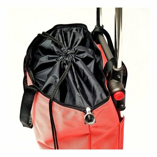 Rolser Nákupná taška na kolieskach Mini Bag Plus MF Logic RG, koralová