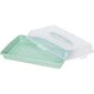 Tavă de servire cu capac EH 44 x 31 x 10 cm, verde