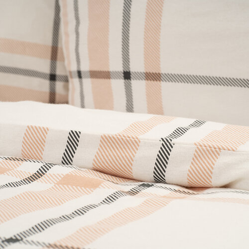 4Home Flanelové povlečení Elegant Plaid, 140 x 200 cm, 70 x 90 cm