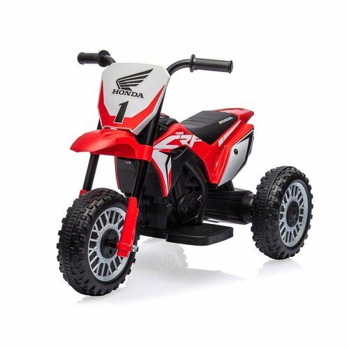 Baby Mix Dětská elektrická motorka Honda CRF 450R, červená