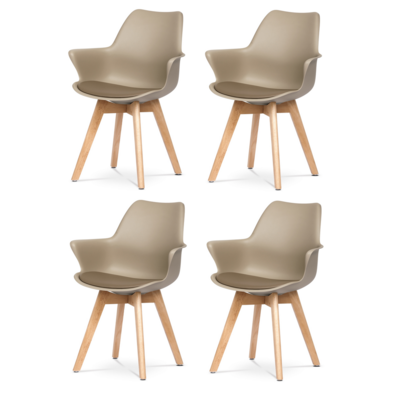 Set de scaune de sufragerie CT-771 CAP, 4 buc
