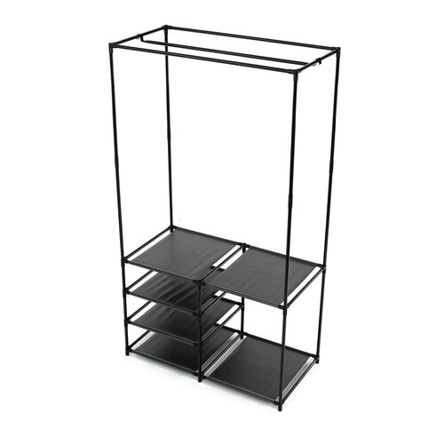Suport pentru haine GD-172 BK, metal, negru