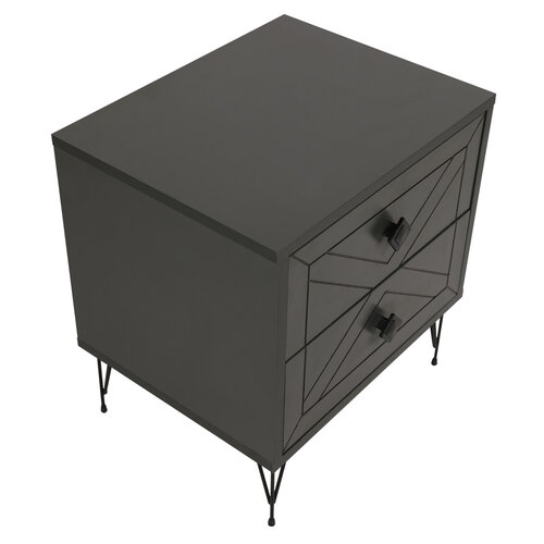 Nachttisch Luna Anthracite