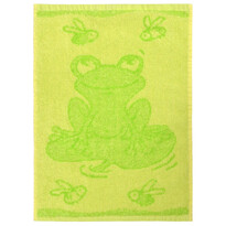 Дитячий рушник для рук Frog green, 30 x 50 см