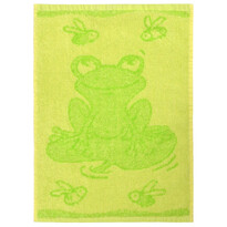 Kinderhandtuch Frosch Grün, 30 x 50 cmgrün  ,