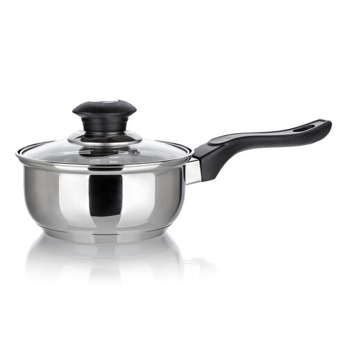 Nerjaveča ponev s pokrovom Super Value, 14 cm, 0,8l