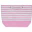 Torba plażowa Stripes 52 x 38 cm, różowy
