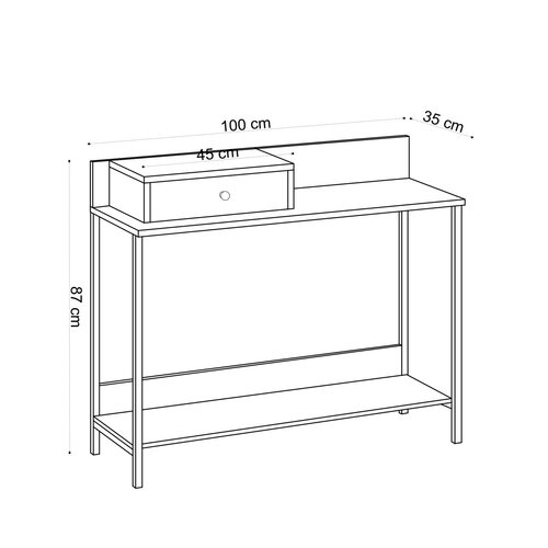 Beistelltisch Alix Sapphire Oak
