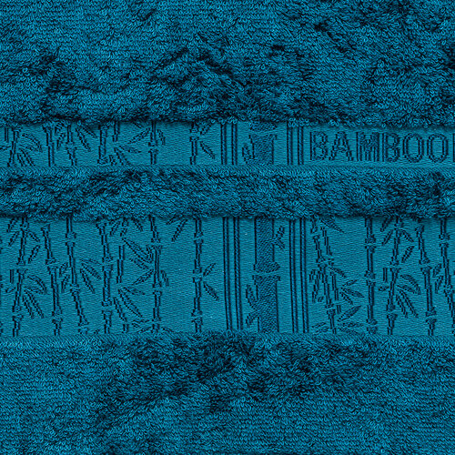 Ręcznik Bamboo niebieski, 50 x 90 cm