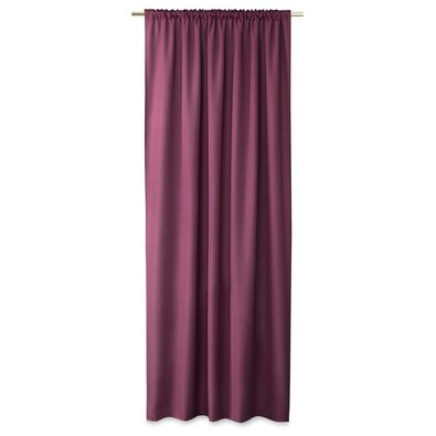 Restilo Záves Oxford Pleat slivková, 140 x 250 cm
