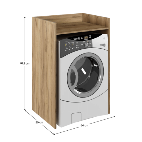 VOJTO mosógépszekrény, artisan tölgy